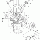 Grizzly YFM35FGIX Головка цилиндра