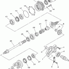 Kodiak 450 4WD YFM45FAV-C Промежуточный ведущий вал