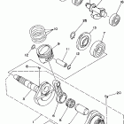 Bruin 250 YFM25BV Коленчатый вал и Поршень