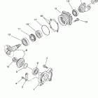 Bruin 350 YFM35BAV Промежуточный ведущий вал