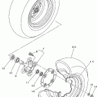 YFZ450V-B Переднее колесо