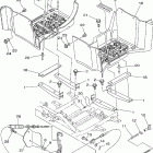 Grizzly 350 YFM35GX Подножки