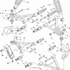 Big Bear 400 4WD YFM40FBX Передняя подвеска колес