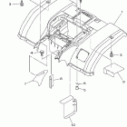 Grizzly YFM35FGIX Заднее крыло