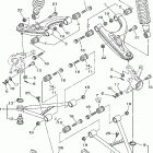 Grizzly 660 Передняя подвеска колес