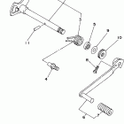 Raptor 80 Вал переключения