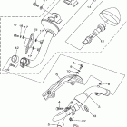 Raptor 700 YFM700RV-B Выхлопная система