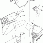 Grizzly 660 4WD YFM66FAV-D Боковая панель