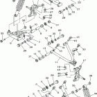 Raptor 350 Передняя подвеска колес