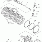 YFZ450V-B Сцепление