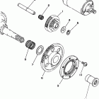 Raptor 350 Муфта стартера