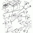 Grizzly 700 4WD EPS YFM7FGPX-D Электрика 1