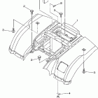 Bruin 250 YFM25BV Заднее крыло