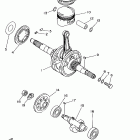 Big Bear 40 2WD Коленчатый вал и Поршень