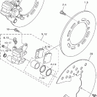 Grizzly 660 Передний тормозной суппорт