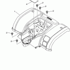 Grizzly 125 Заднее крыло