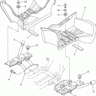 Raptor 50 YFM50RT Подножки