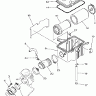 Wolverine 450 4WD YFM45FXW Впускная система