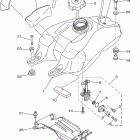 YFZ450V-B Топливный бак