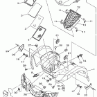Grizzly 80 YFM80GV-B Переднее крыло