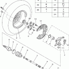 Grizzly 700 4WD YFM7FGX-B Переднее колесо 2