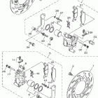 Grizzly 700 4WD YFM7FGPX-C Передний тормозной суппорт