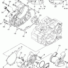 RAPTOR YFM25RX Крышка картера двигателя