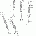 YFZ450V-B Клапана