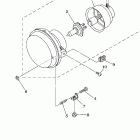 Grizzly 700 4WD YFM7FGPX-C Фара