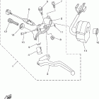 Raptor 50 YFM50RT Рулевые переключатели