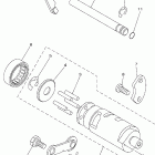 Raptor 50 YFM50RT Копирный вал
