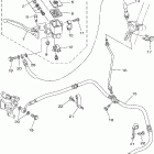 RAPTOR YFM25RX Главный тормозной цилиндр,передний