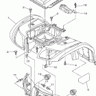 Kodiak 400 4WD YFM4FAV-B Переднее крыло