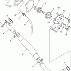 Grizzly 700 4WD YFM7FGPX-C Водяной насос