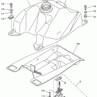 Wolverine 450 4WD YFM45FXW Топливный бак