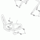 Wolverine 350 YFM35XV Дуги безопасности