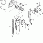 Grizzly YFM125GX Цепь механизма газораспределения