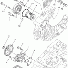 XT250X/XT250XC Масляный насос