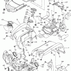 Grizzly 700 4WD YFM7FGPX-C Переднее крыло