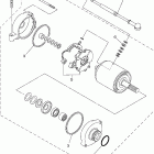 Kodiak 400 4WD YFM4FAV-B Стартер электрический