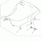 Kodiak 400 4X4 Сидение
