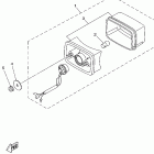 Kodiak 400 4X4 Фонарь задний