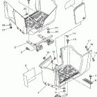 Grizzly 700 4WD YFM7FGPX-C Подножки