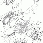 Grizzly YFM35FGIX Крышка картера двигателя