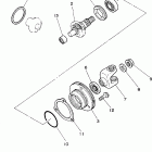 Raptor 80 Промежуточный ведущий вал