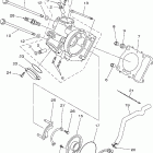 Wolverine 450 4WD YFM45FXW Головка цилиндра