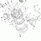 Grizzly 700 4WD YFM7FGPX-C Головка цилиндра