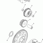 Grizzly 700 4WD YFM7FGPX-C Муфта стартера
