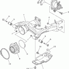 Wolverine 450 4WD YFM45FXX Бугель (задний рычаг)