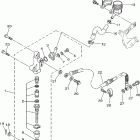 Raptor 350 Задний торм цилиндр